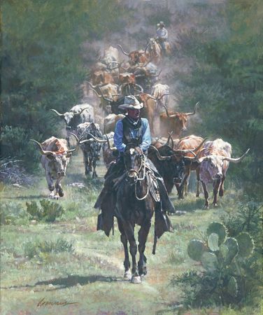 Ragan Gennusa - Trails - Canvas Giclee