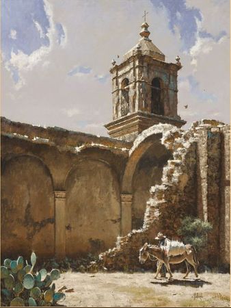 George Hallmark - The Ruins of San Jose, 1875 - Limited Edition Giclee