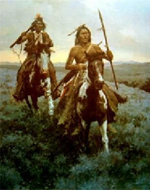 Howard Terpning - Blackfoot Raiders - Signed and Numbered Print