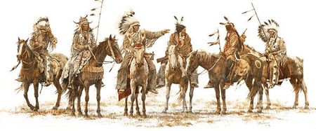 Howard Terpning - Council Regalia - Native American Blackfoot UNAVAILABLE