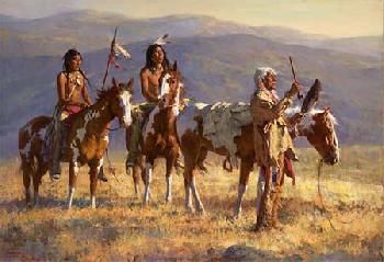 Howard Terpning - Grandfather Prays to Sun - Limited Edition