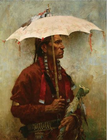 Howard Terpning - Prairie Shade - Limited Edition Sioux Print UNAVAILABLE