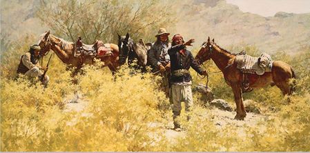 Howard Terpning - The Scouts of General Crook - Signed & Numbered
