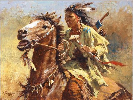 Howard Terpning - War Chief - NEW!