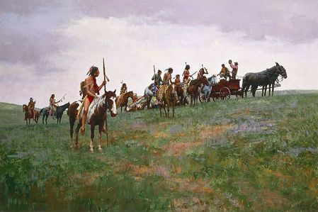 Howard Terpning - Whiskey Smugglers - Signed and Numbered Print