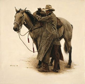 James Bama - Bittin’ Up, Rimrock Ranch UNAVAILABLE