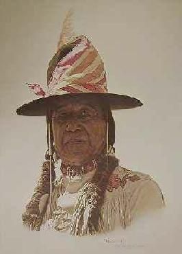 James Bama - Indian at Crow Fair - Signed & Numbered Print