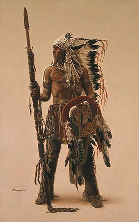 James Bama - Sioux Subchief - Limted Edition Print