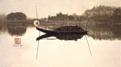 James Bama - West Lake Hangzhou City