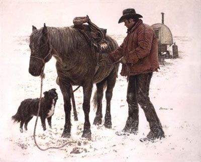 James Bama - Young Sheepherder - Signed & Numbered Print