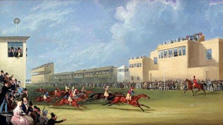 James Pollard - The Ascot Gold Cup, 1834 - Horse Print