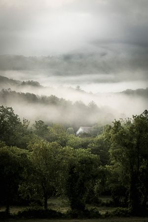 Jason Clemmons - Appalachian Church House - Canvas Giclee