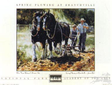 Jason Rich - Spring Plowing At Branchville UNAVAILABLE