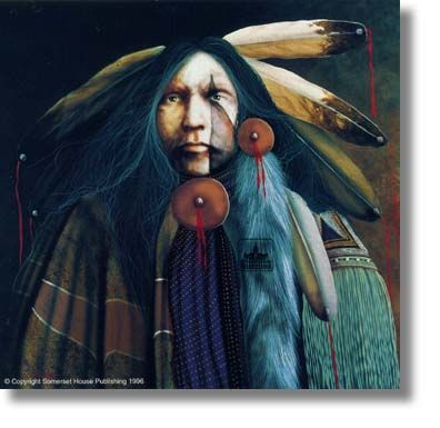JD Challenger -Warrior Circle - Native American Print