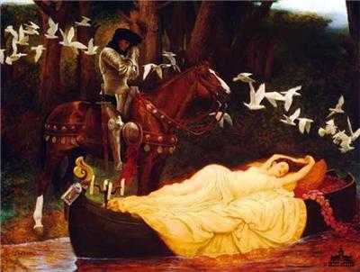 Jeffrey Barson - Lady of Shallot - Signed & Numbered Print UNAVAILABLE