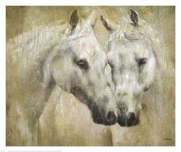 Jill O'Flannery - Rain - Horse Print