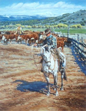 Joelle Smith - Urs - Western Print