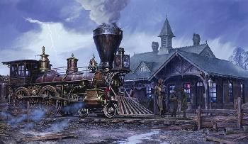 John Paul Strain - Charlestown Station - Signed & Numbered Print