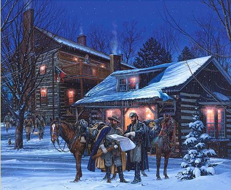 John Paul Strain - Headquarter at Narrow Passage - Signed and Numbered Print