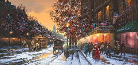 John Paul Strain - Horse Drawn Trolley - Limited Edition