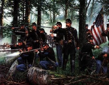 John Paul Strain - Little Round Top - Signed & Numbered Print