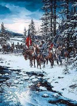 John Paul Strain - Snow Moon - Signed & Numbered Print