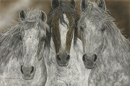 Judy Larson - The Misfits - Horse Print
