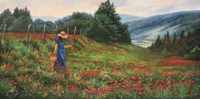 June Dudley - Knee Deep in Poppies
