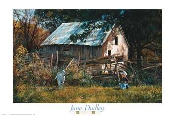 June Dudley - Morning Chat - Canvas