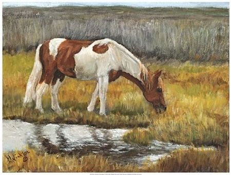 Kathy Winkler - Meadow Mulching - Horse Print