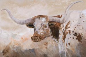 Kathy Winkler - My Way or the Highway - Longhorn Print - Several Sizes