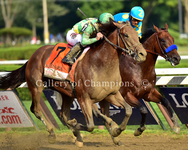 Keen Ice Defeats American Pharoah In The 2015 Travers Stakes At Saratoga
