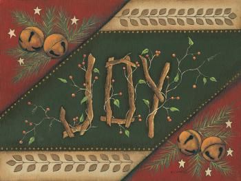 Kim Lewis - Joy - Christmas Print