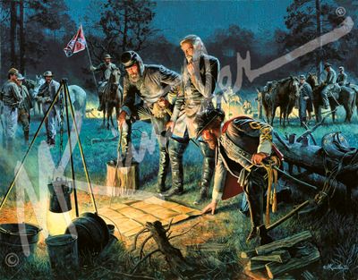Mort Kunstler - Last Council - Limited Edition Print