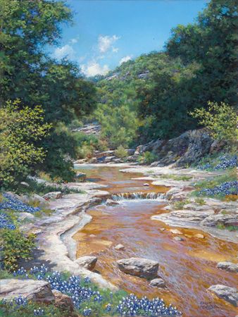 Larry Dyke - Around the Bend - Canvas and Paper Options