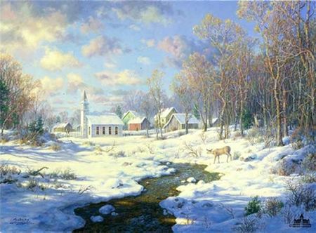 Larry Dyke - Frosty Morning - Limited Edition Print