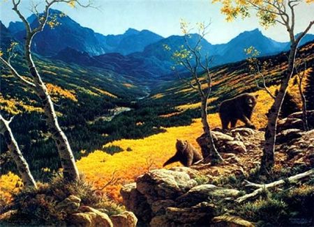 Larry Dyke - Golden Vista - Limited Edition Print