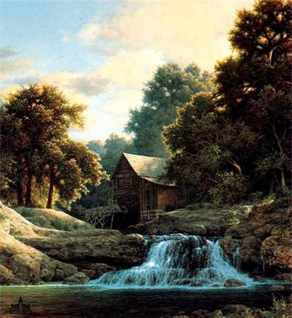 Larry Dyke - Shady Creek Mill - Limited Edition Print