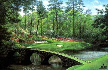 Larry Dyke – The 12th at Augusta - Limited Edition Available