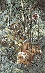 Judy Larson - Nine To Five - Limited Edition Native American Print