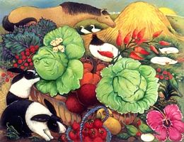 Linda Carter Holman - Barnyard Fantasy - Limited Edition UNAVAILABLE