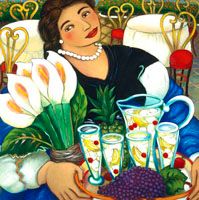 Linda Carter Holman - Berries and Cherries - Signed UNAVAILABLE