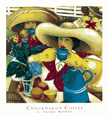 Linda Carter Holman - Chuckwagon Coffee