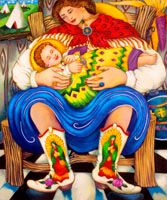 Linda Carter Holman - Southwest Madonna UNAVAILABLE