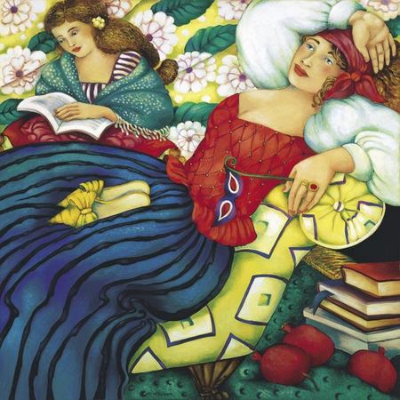 Linda Carter Holman - The Rubaiyat - Paper and Canvas Available UNAVAILABLE