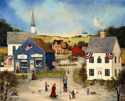 Linda Nelson Stocks - Celebrating The Fourth - Signed & Numbered Print