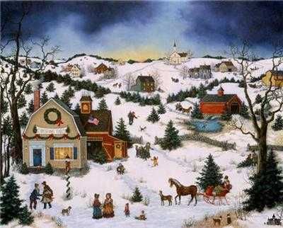 Linda Nelson Stocks - Christmas Tree Farm - Limited Edition Print