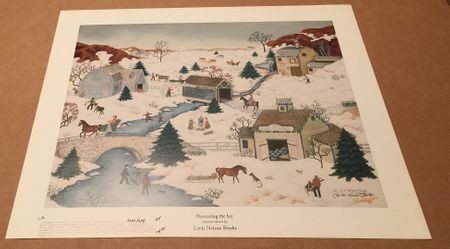 Linda Nelson Stocks - Harvesting The Ice