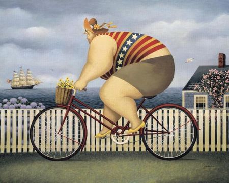 Lowell Herrero - Mary's New Bike - Multiples Sizes Available