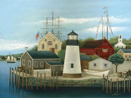 Lowell Herrero - Mystic - Coastal Connecticut Print